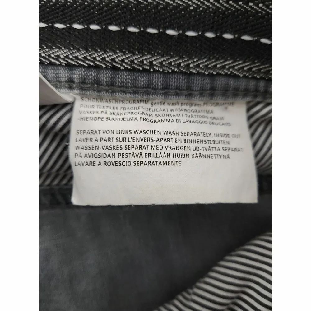 Hiltl Dude Men's Contemporary Fit Denim Straight Leg Jeans Gray Size 36/34 - Picture 9 of 12